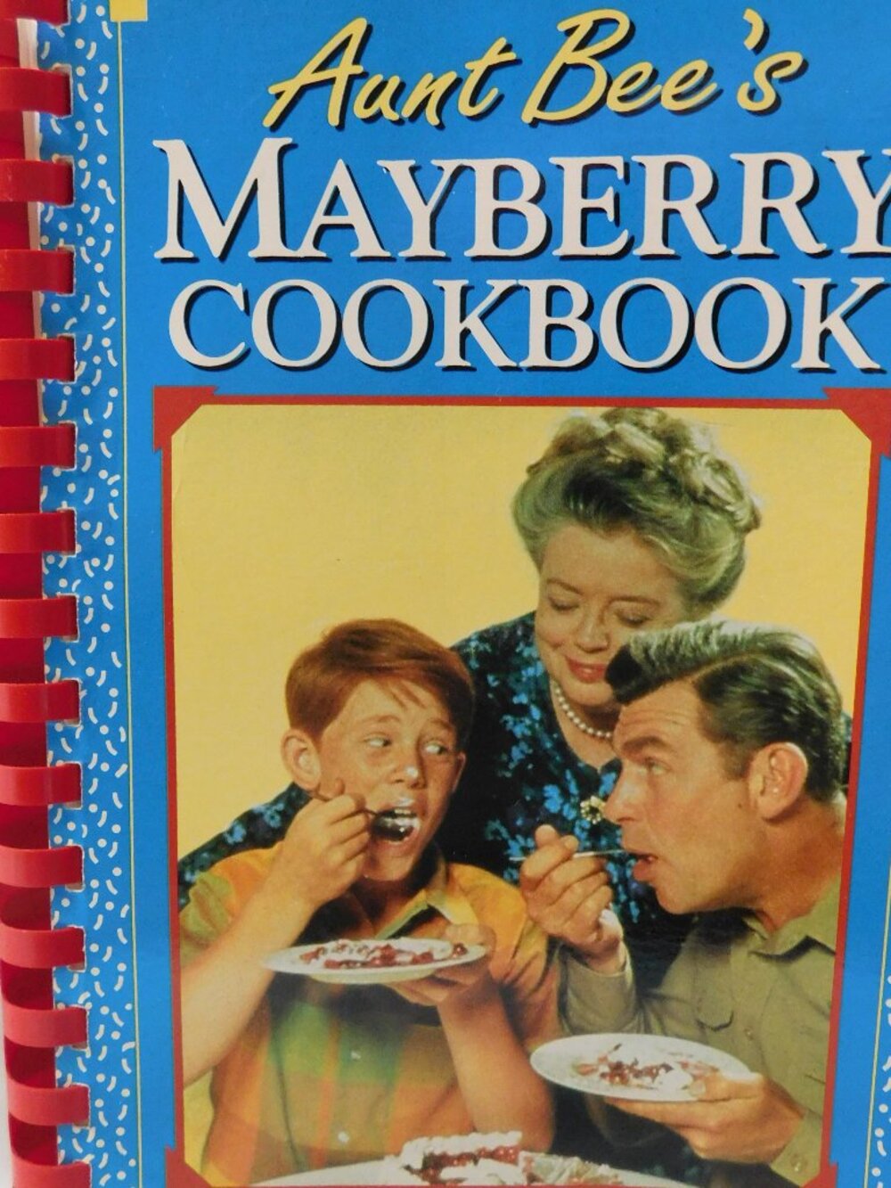 Aunt Bee's Mayberry Cookbook Vintage 1991 Spiral Bound Vintage